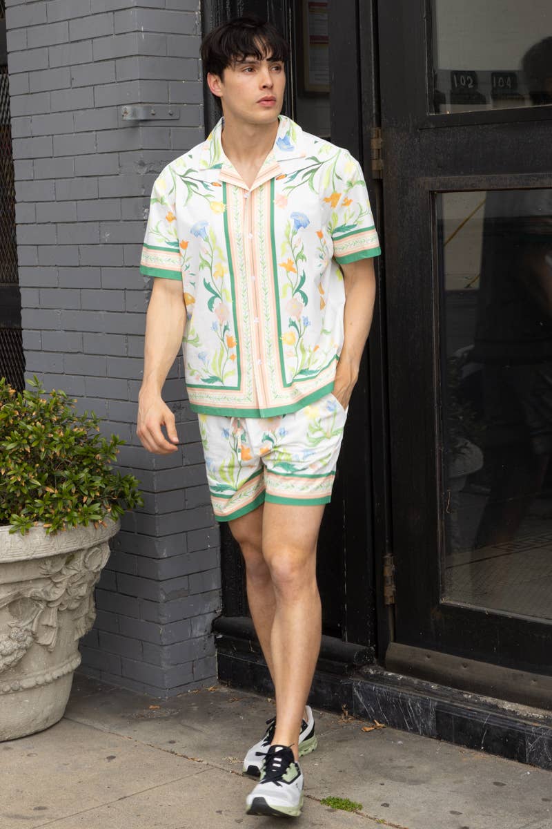 Printed Short Sleeve Shirt