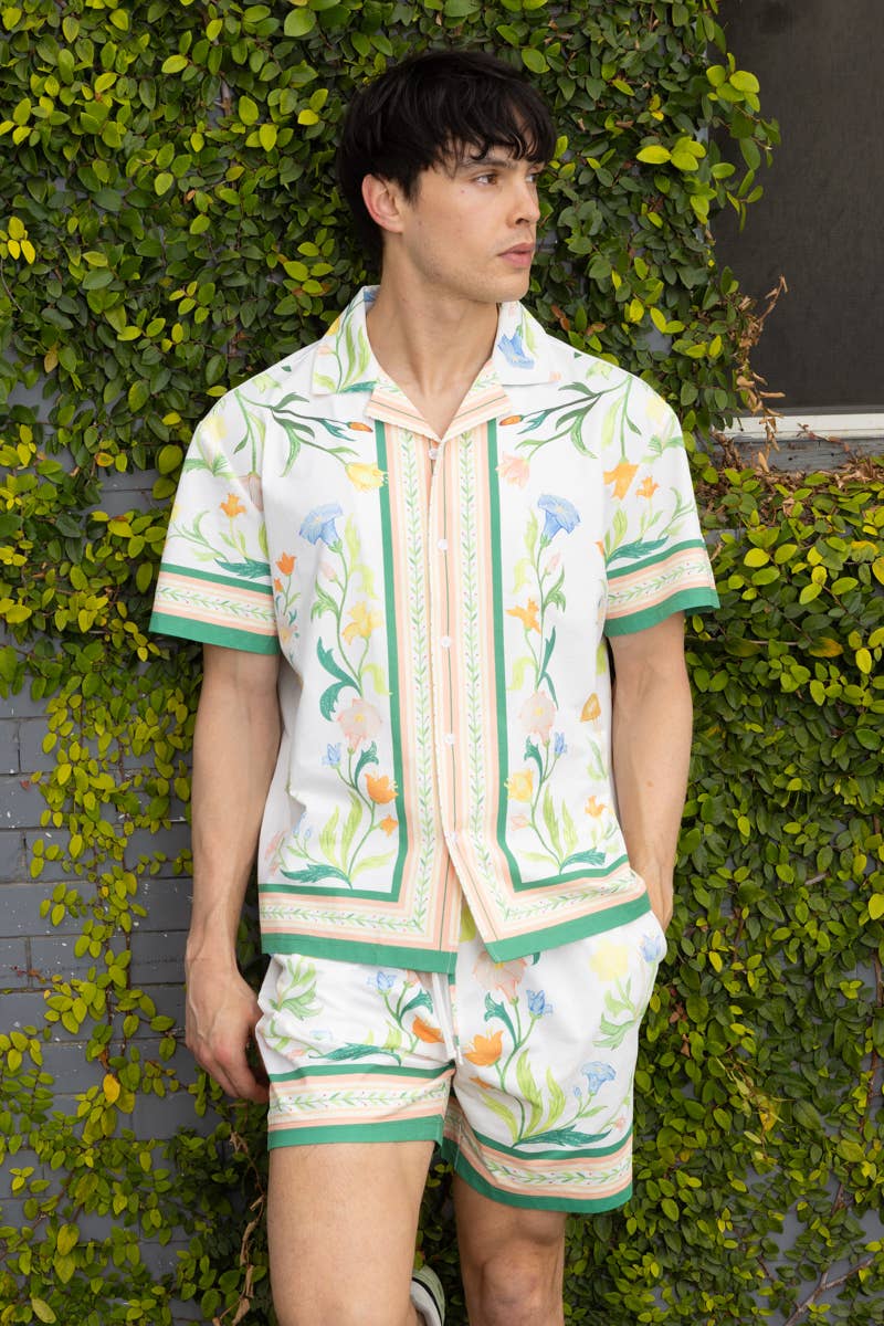 Printed Short Sleeve Shirt