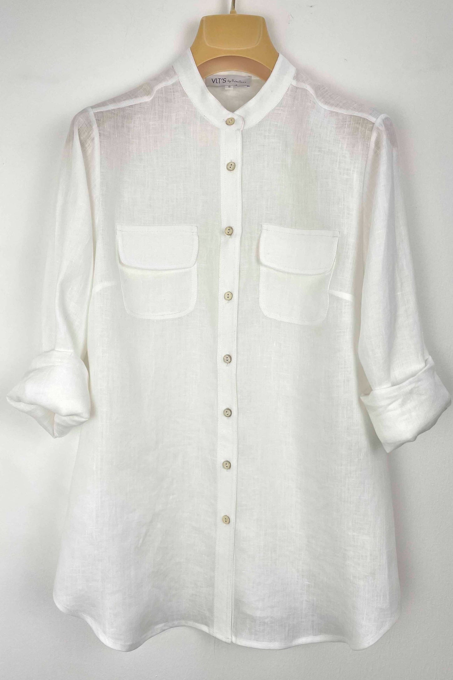 Relaxed Linen Shirt - Ms.Meri Mak