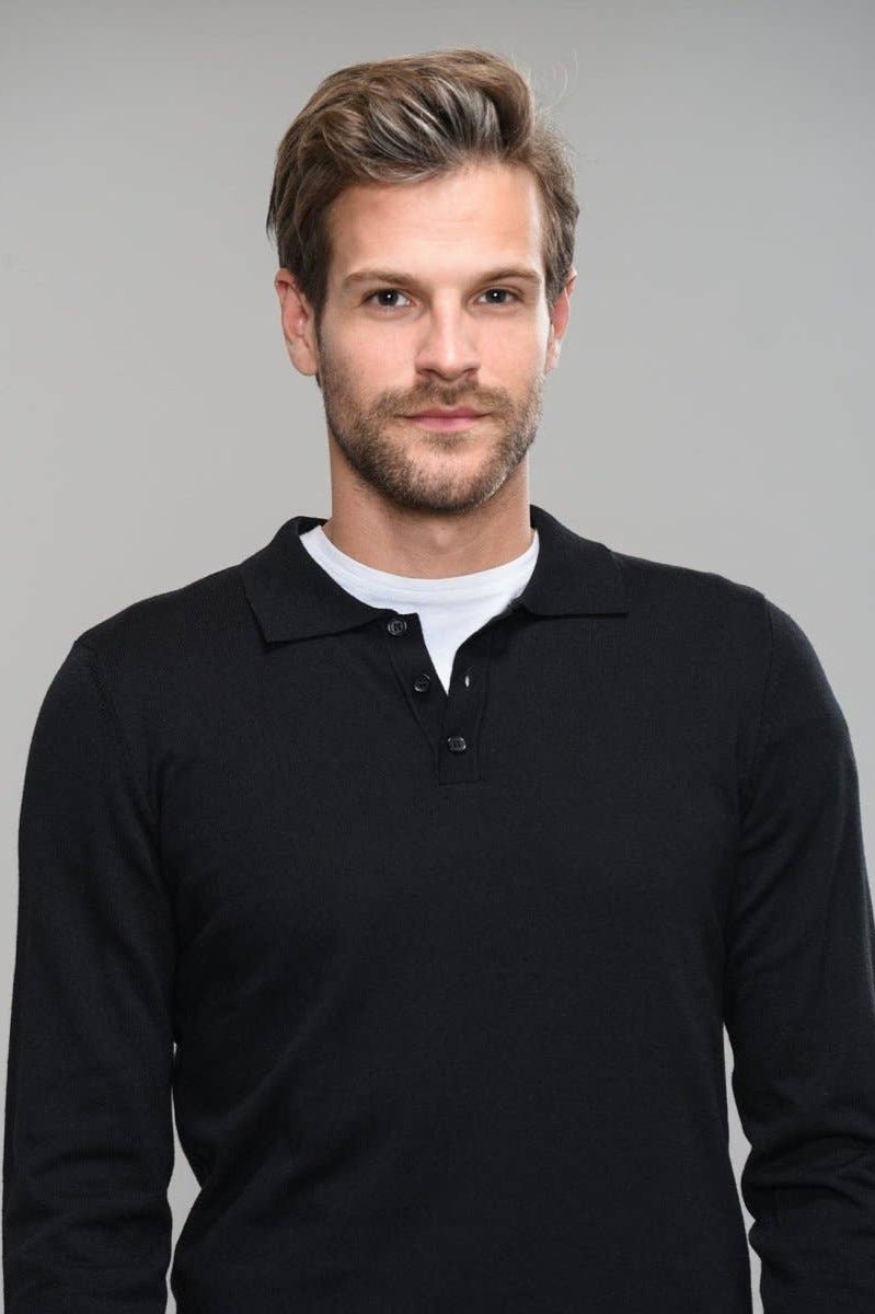Malcolm Easy Fit Polo Sweater