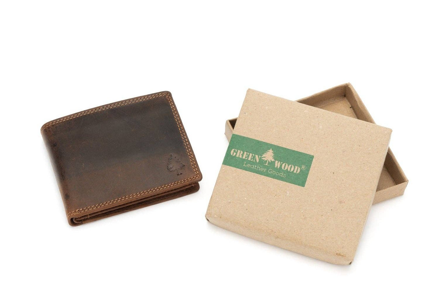 Portefeuille en cuir Hart Wax Pull-up - RFID