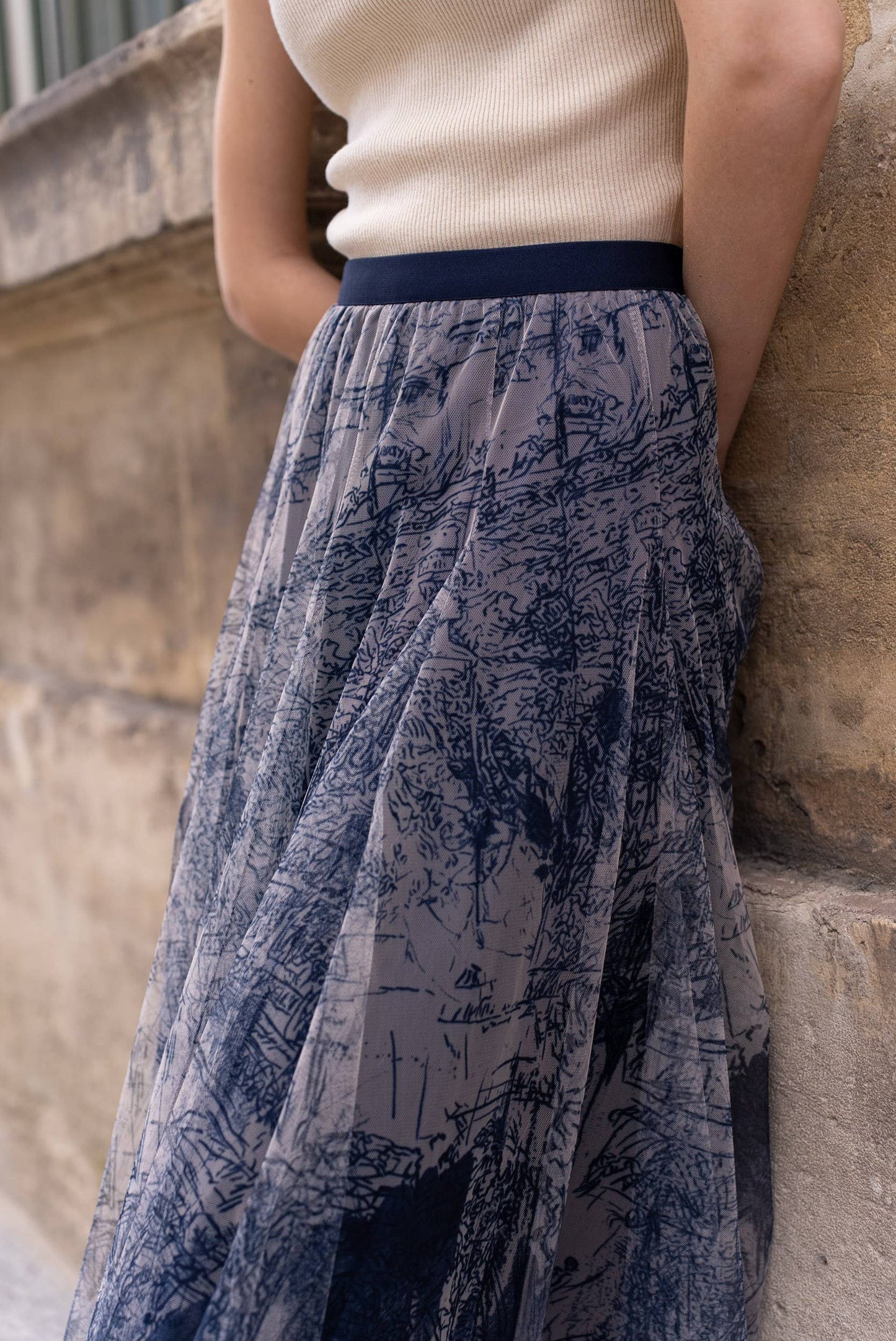 Amber Artistic Tulle Skirt
