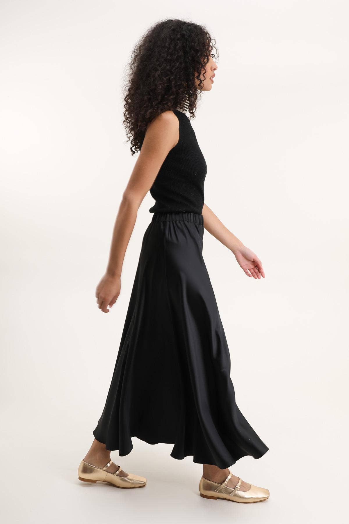 Valentine Satin Skirt