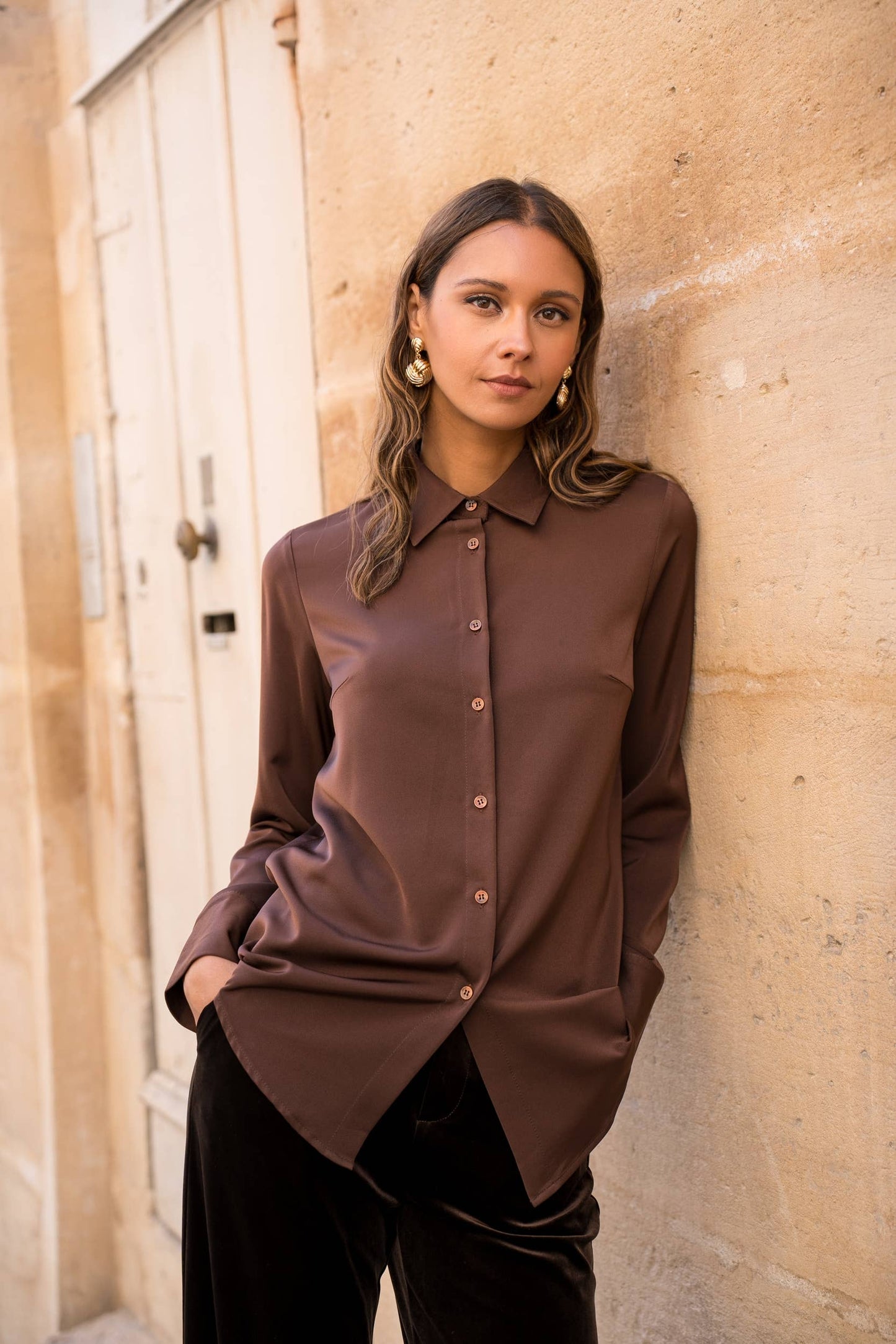 Satin Shirt