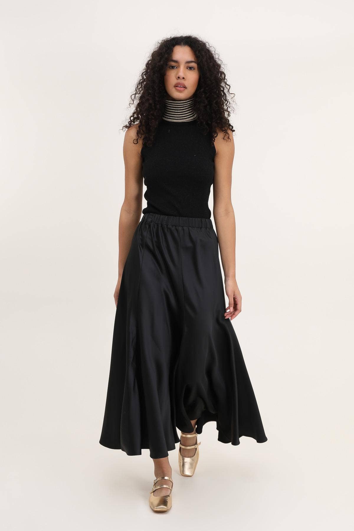 Valentine Satin Skirt