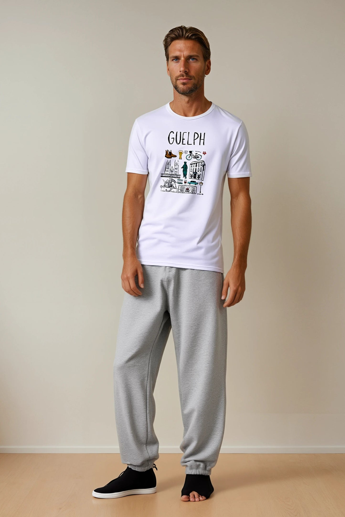 Men's Vintage Jersey Guelph City T-Shirt