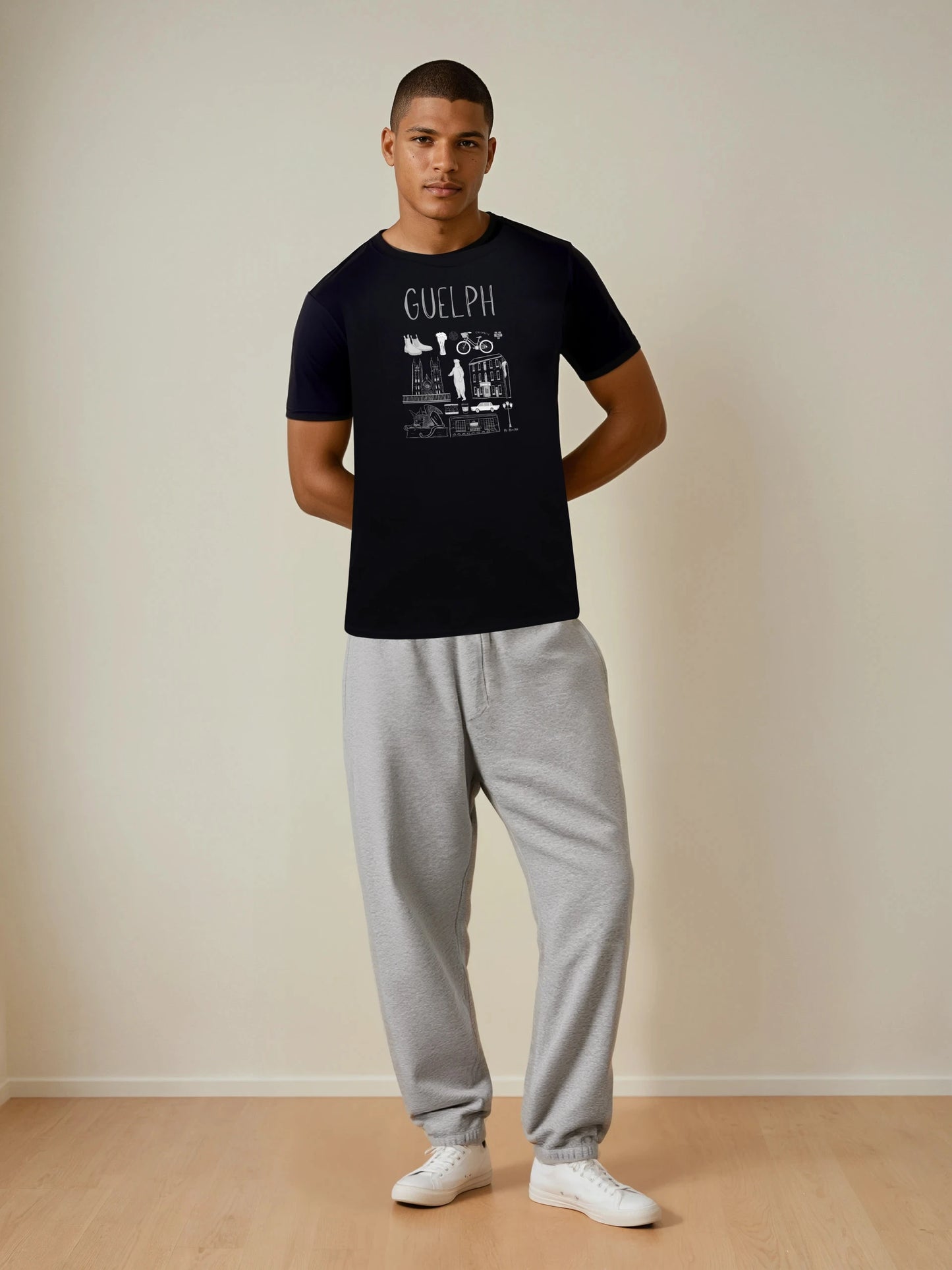 Men's Vintage Jersey Guelph City T-Shirt