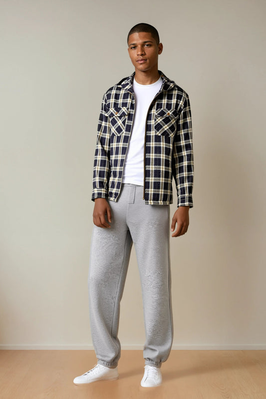 Fort Hyde Check Plaid Hoodie