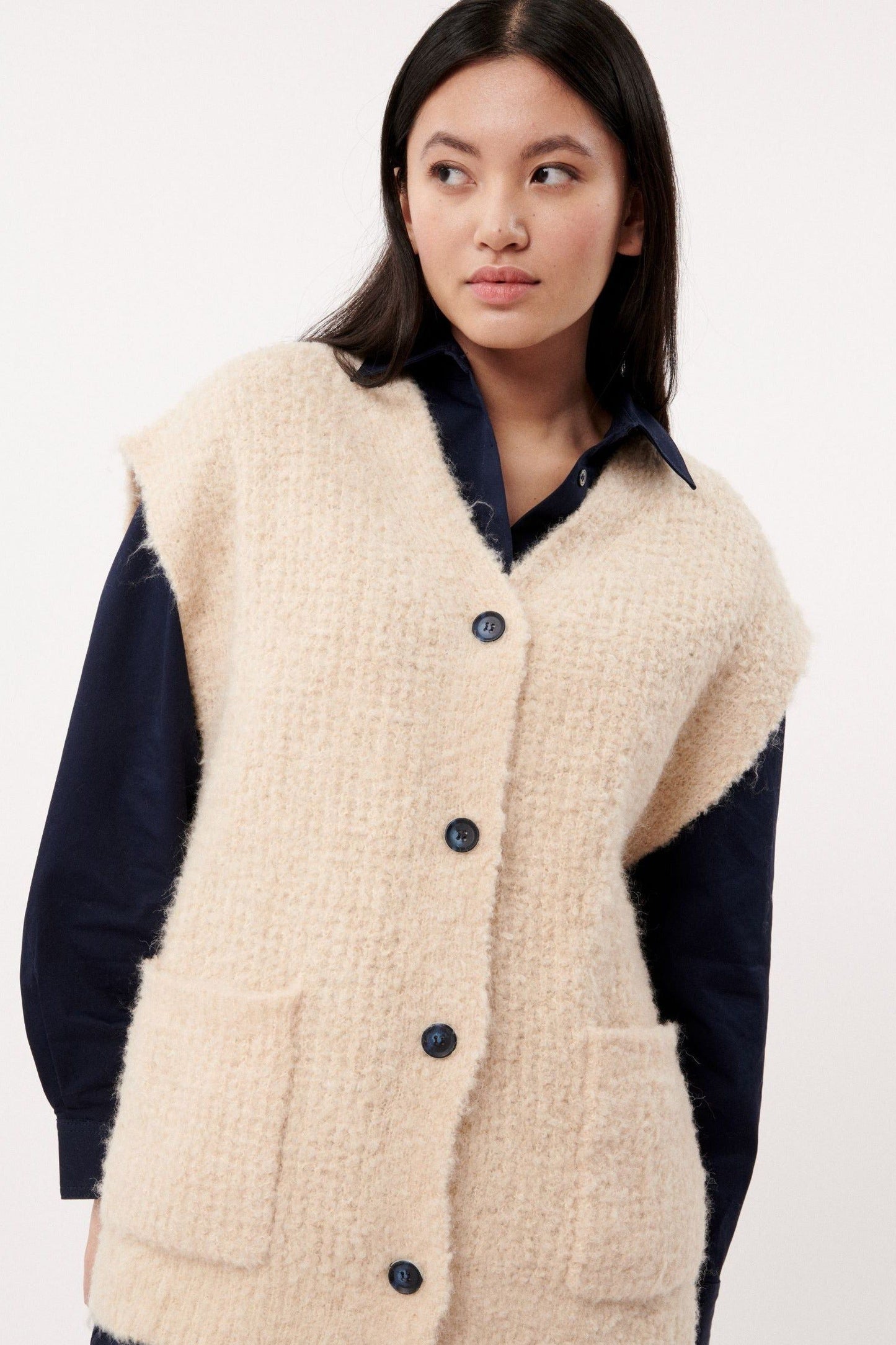 Magaly relaxed sweater-vest - Ms.Meri Mak