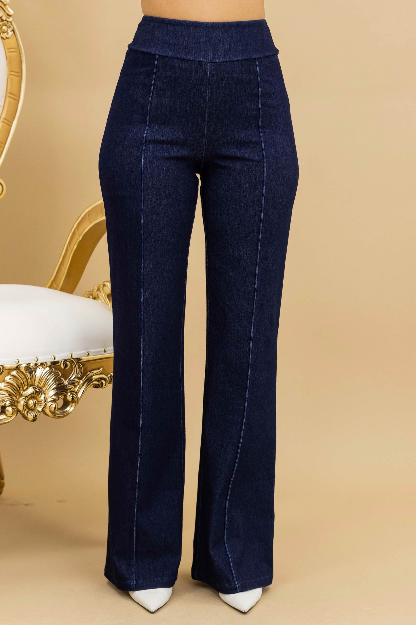 Pazia Denim Trouser - Ms.Meri Mak