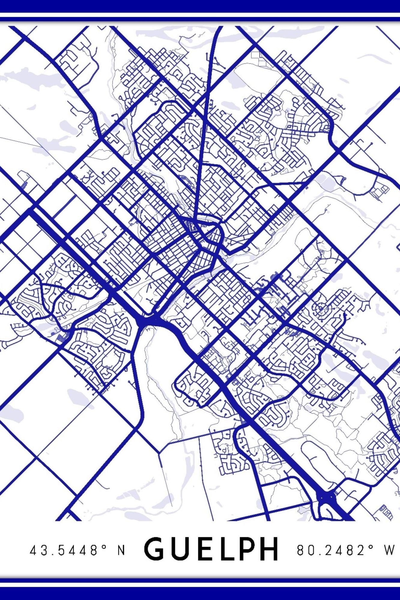 The Guelph Grid Map