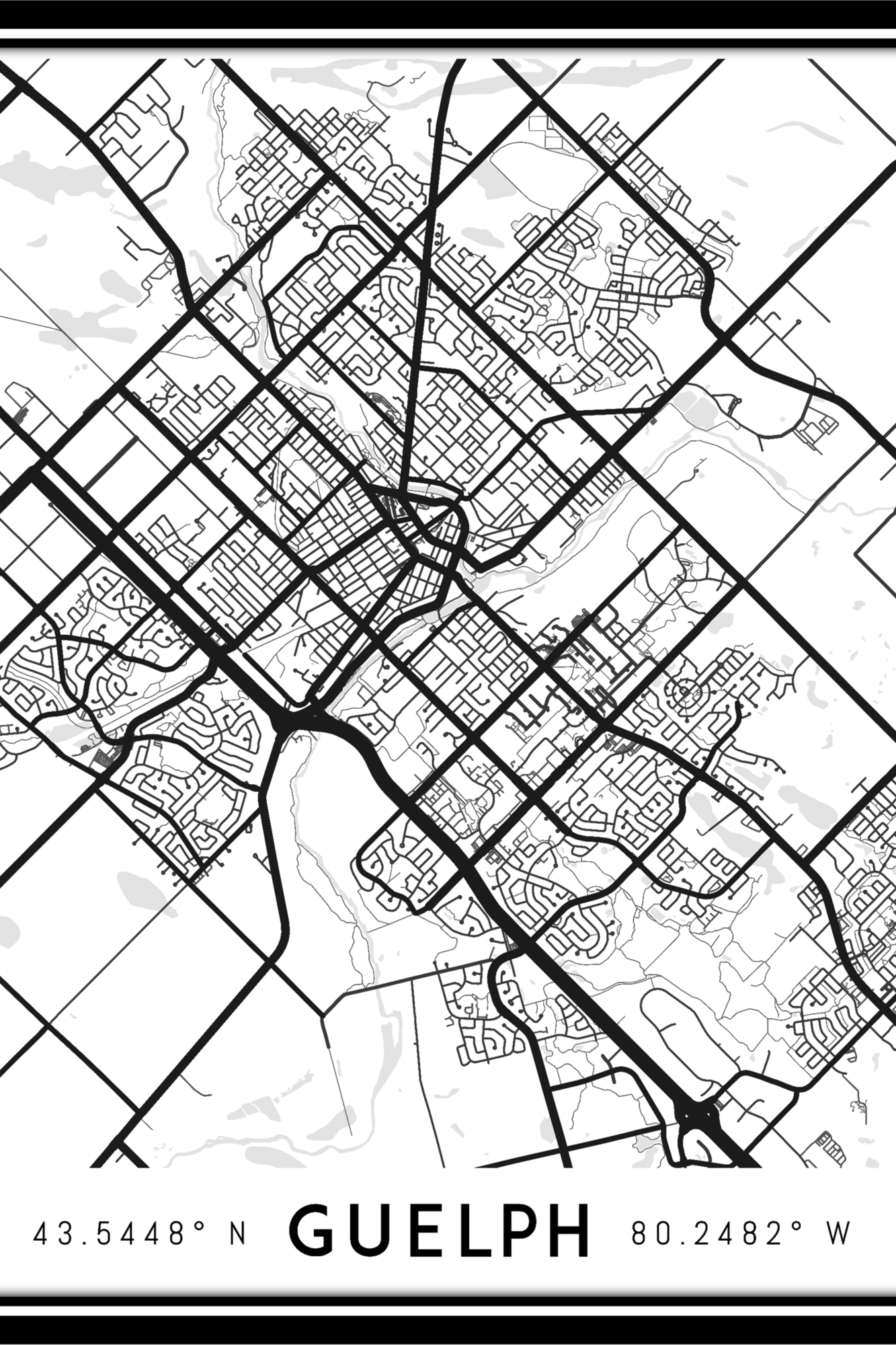 The Guelph Grid Map