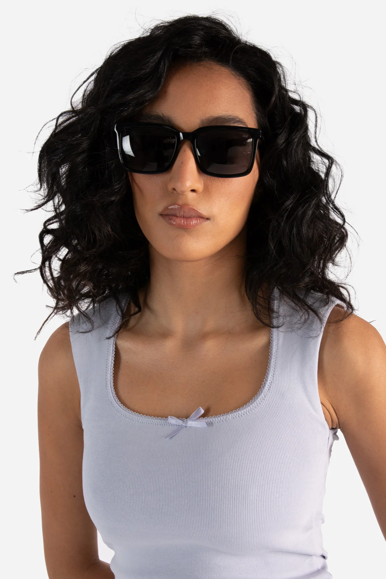 Bidle-2 Recycled Rectangle Sunglasses