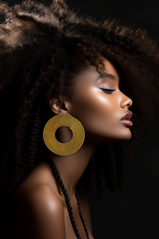 Boucles d'oreilles géométriques