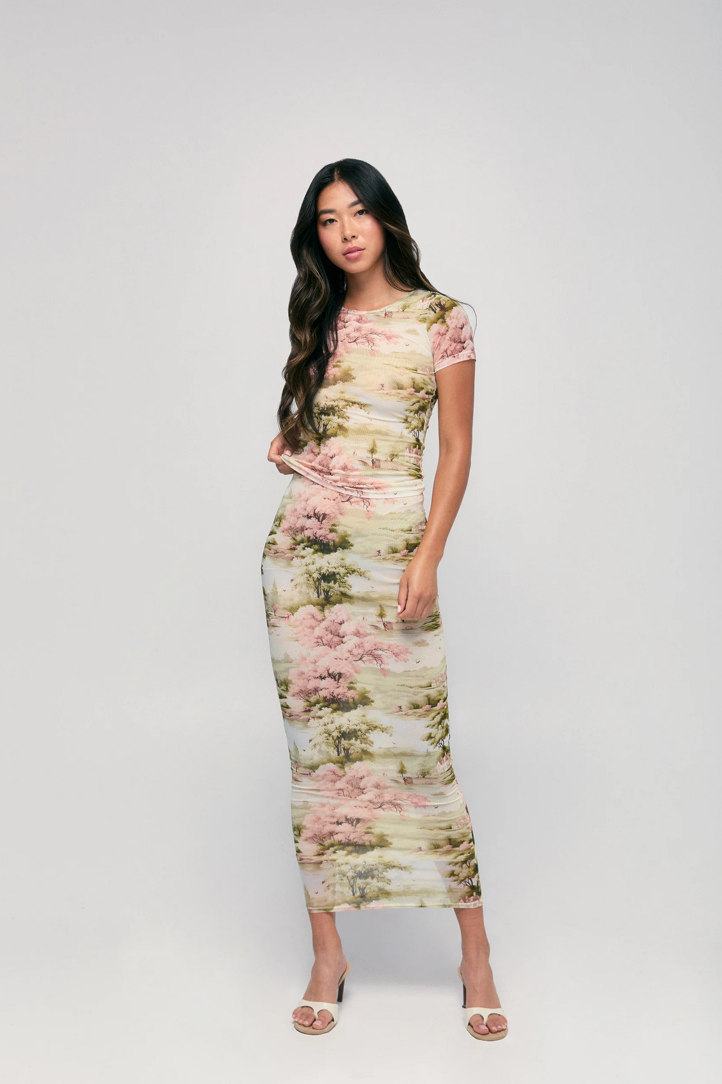 Scottish Toile Mesh Skirt