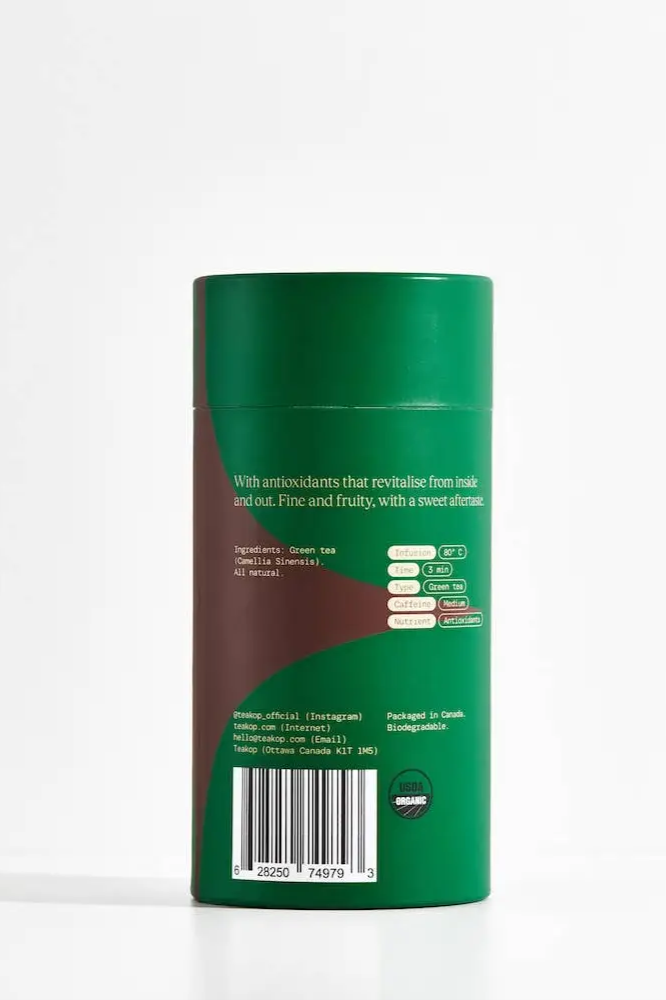 teakop Misty Green, Loose-Leaf Tea