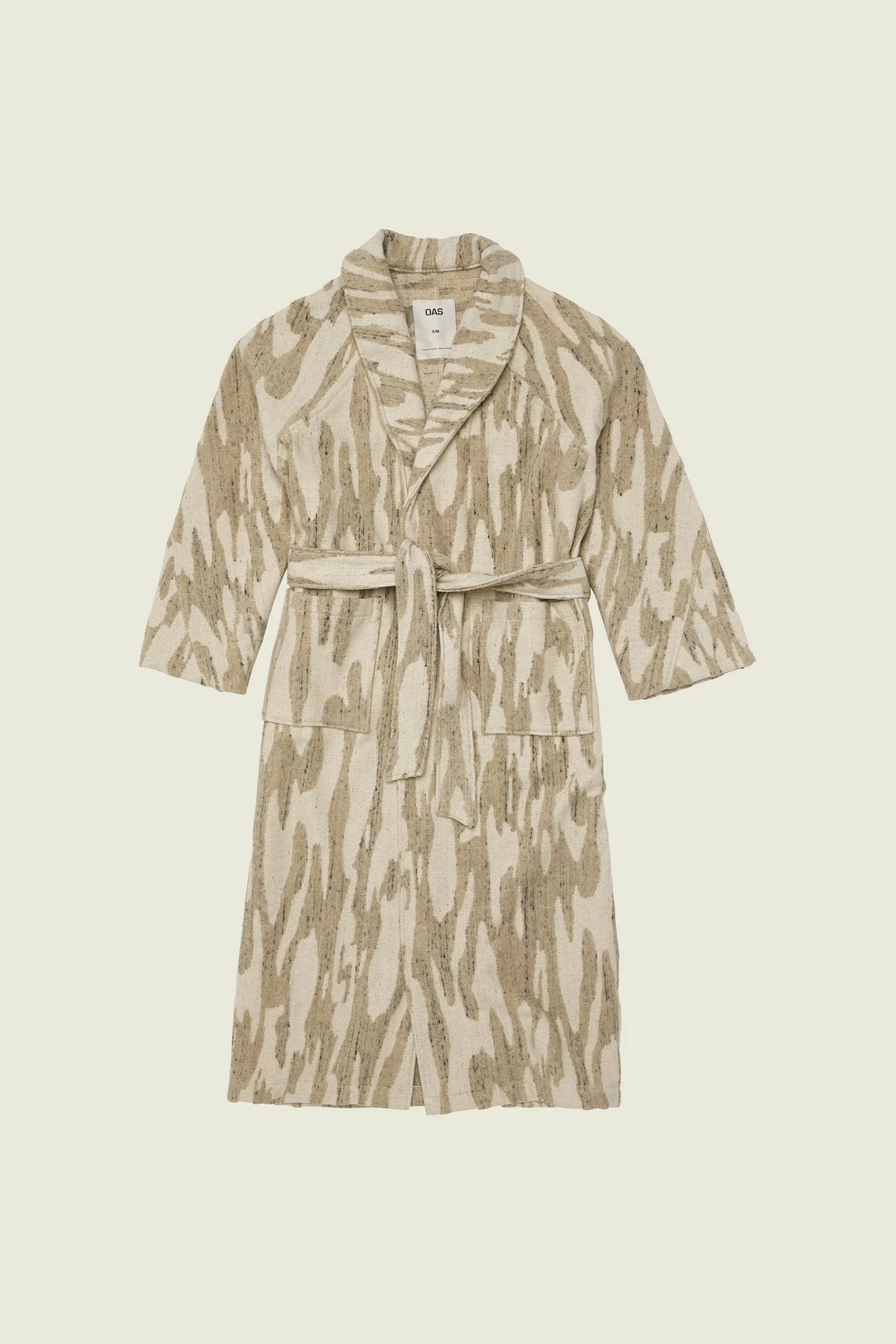 Robe en lin éponge Fern