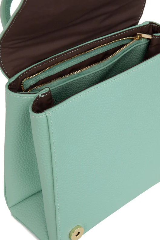 Adelsm Small Vegan Satchel -Purity