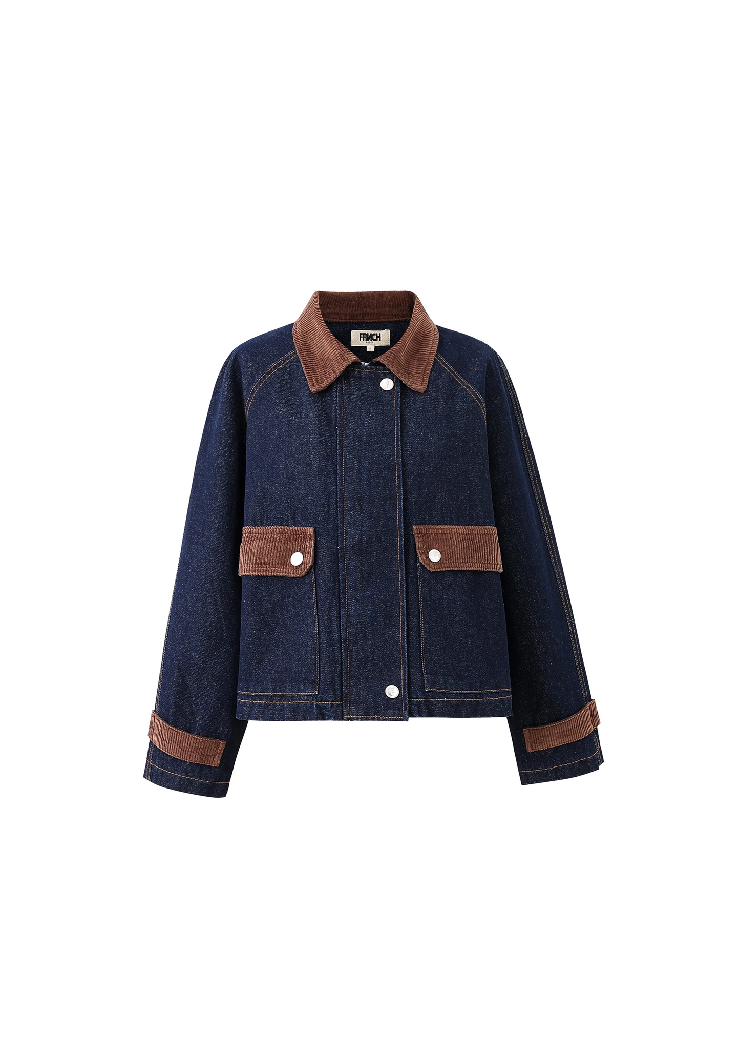 Zola Midnight Blue Corduroy Jacket