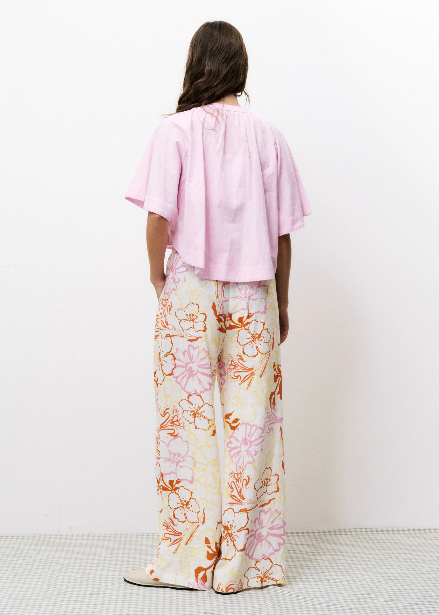 Maiya Pant in Blooming Flowers