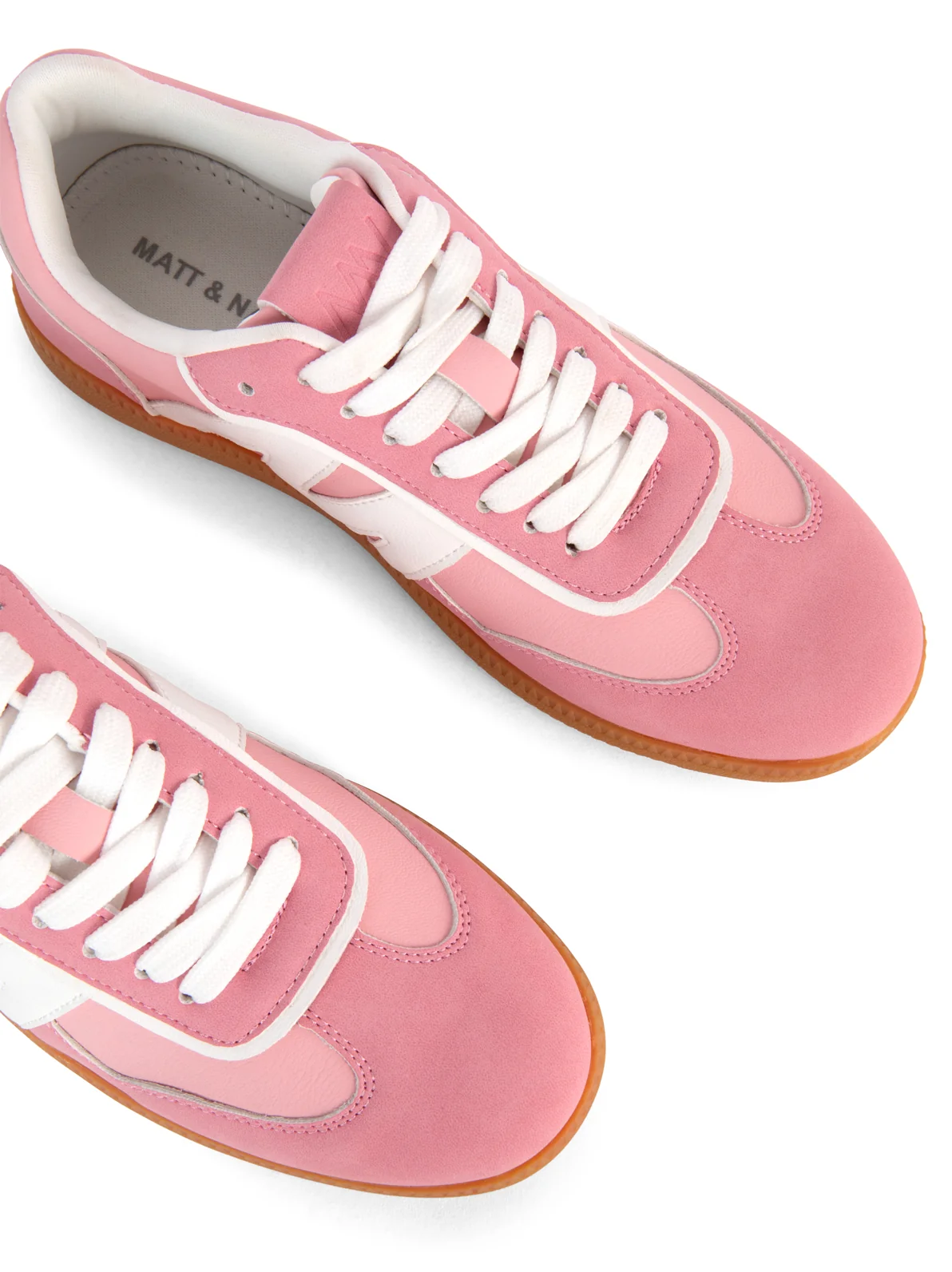 Matt & Nat – LEAF Women's Vegan Sneakers Pink