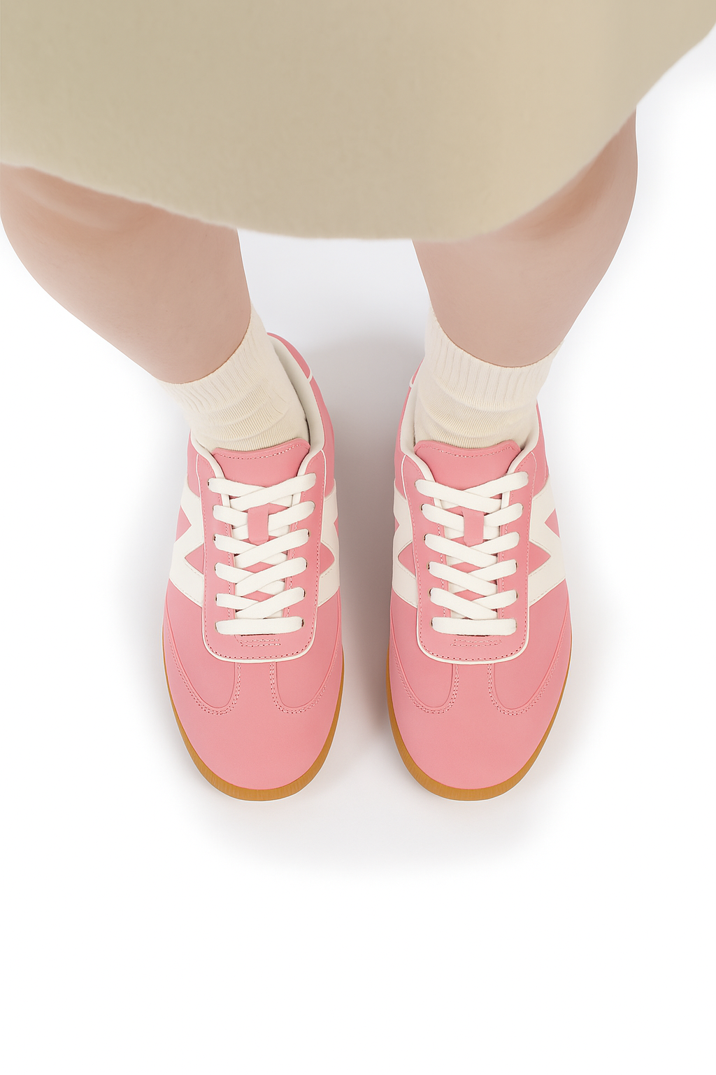 Matt & Nat – LEAF Women's Vegan Sneakers Pink