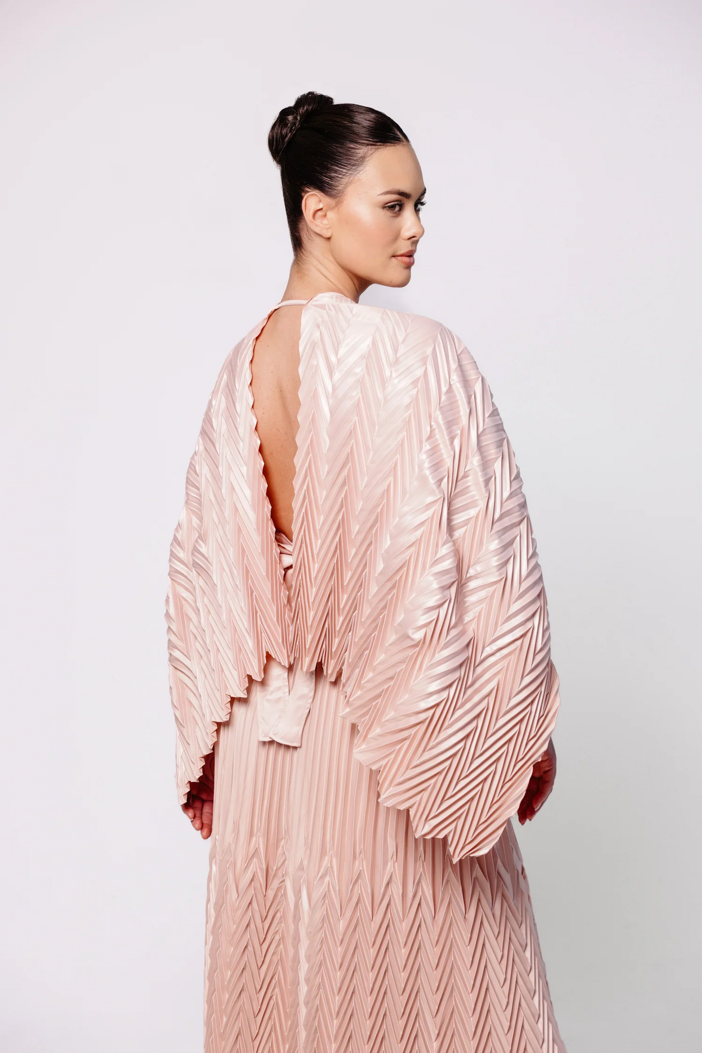 Lesley Hampton Pleated Maxi Skirt