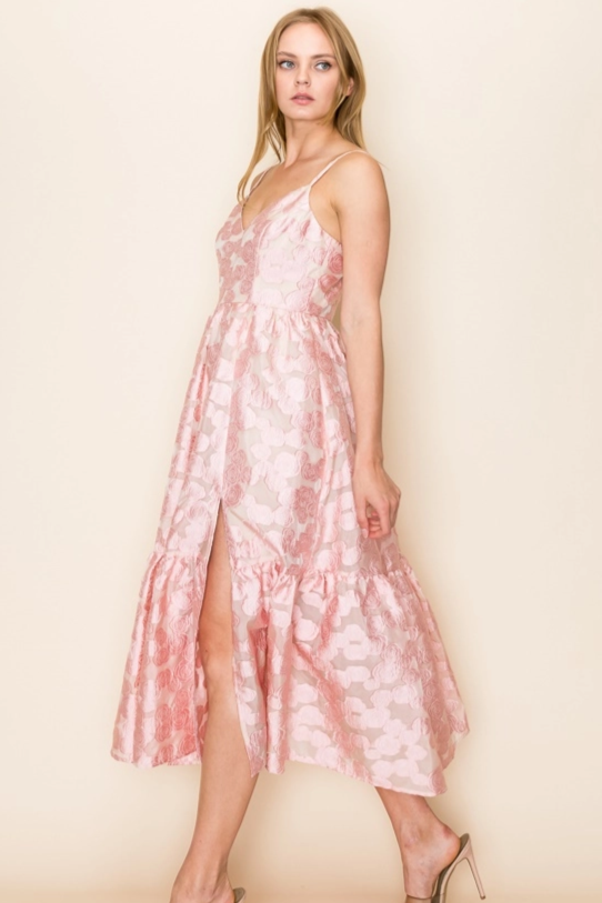 Allen Sweetheart Dress in Textured Gauze