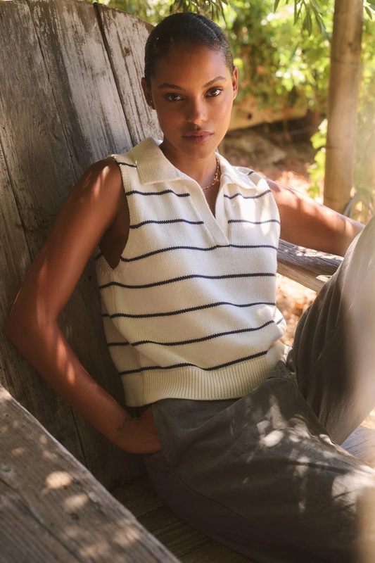Pull en cachemire de coton Nayla