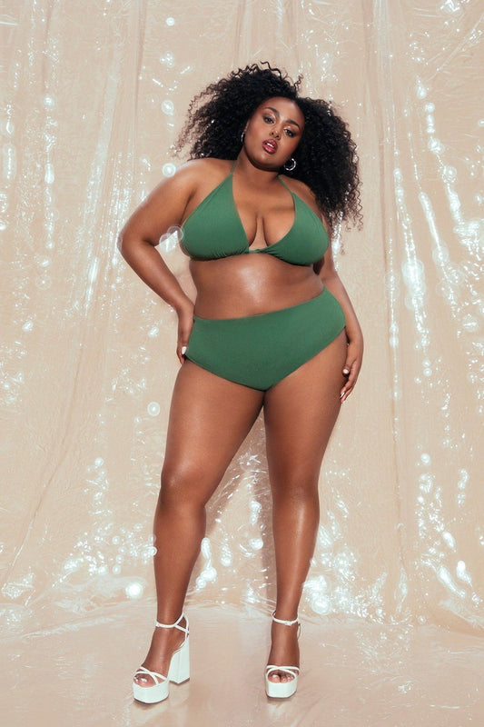 Jade Ruched Bikini Bottom - Ms.Meri Mak