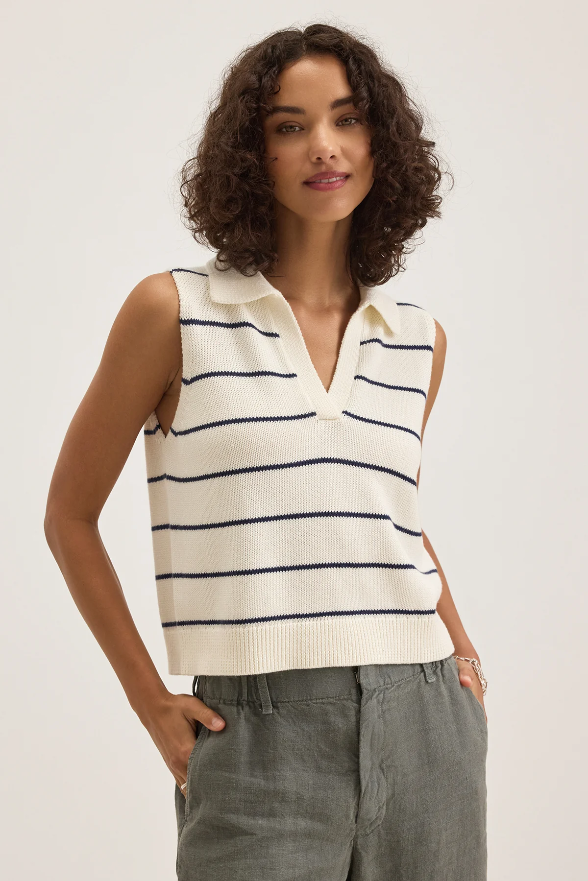 Nayla Cotton Cashmere Sweater