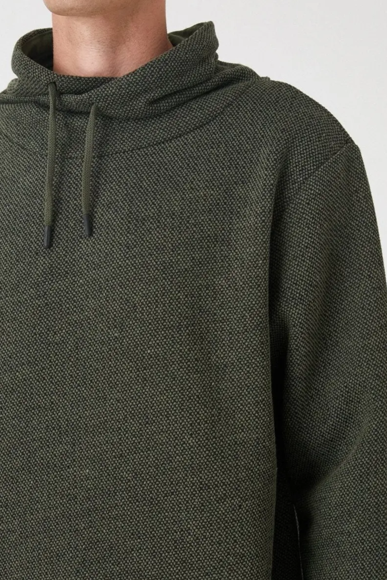 Koton Funnel Neck Sweatshirt in Green