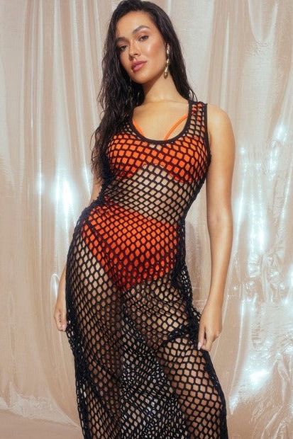 Desi Crochet Pool Dress - Ms.Meri Mak