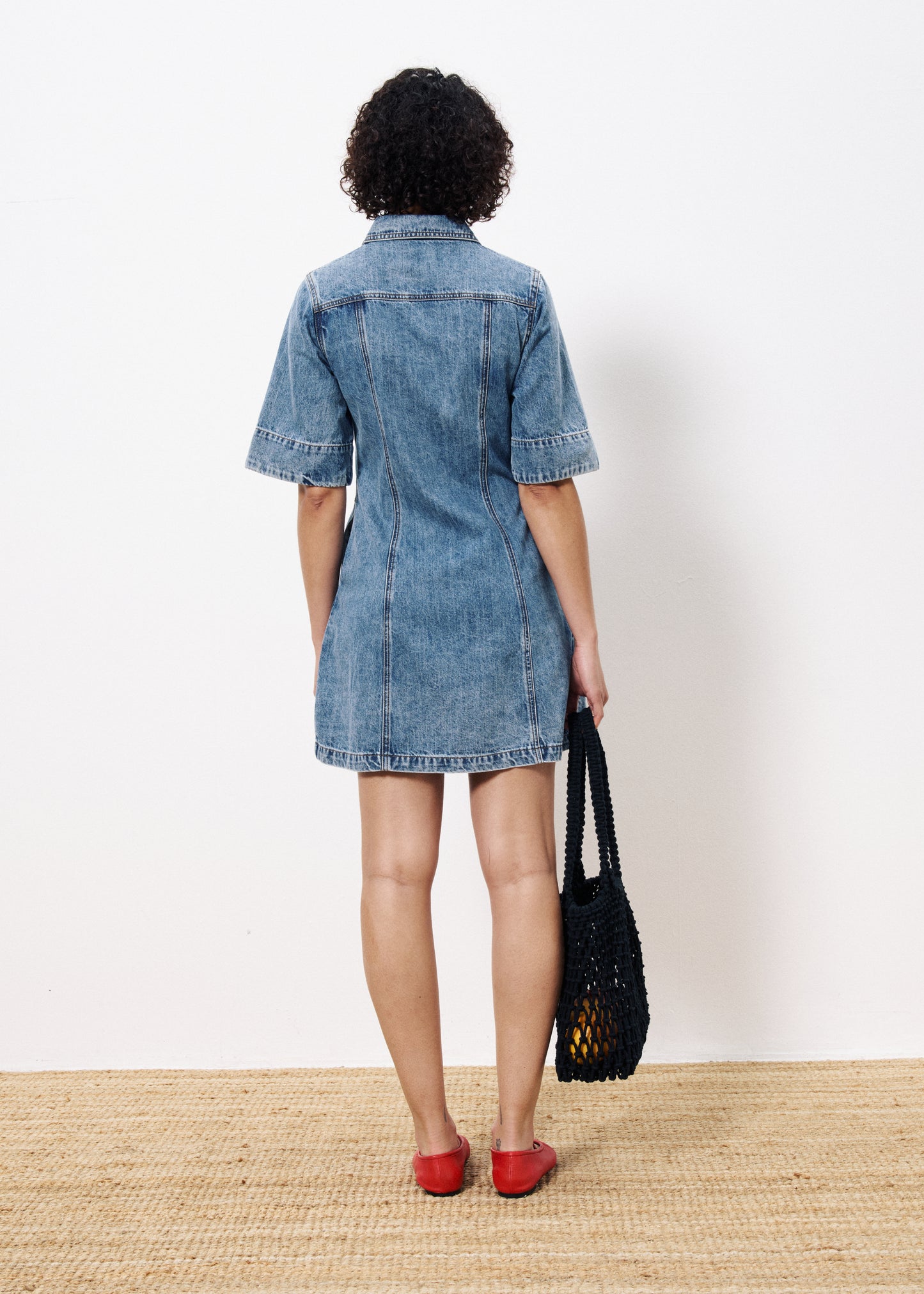 Robe en jean bleue Ellyne