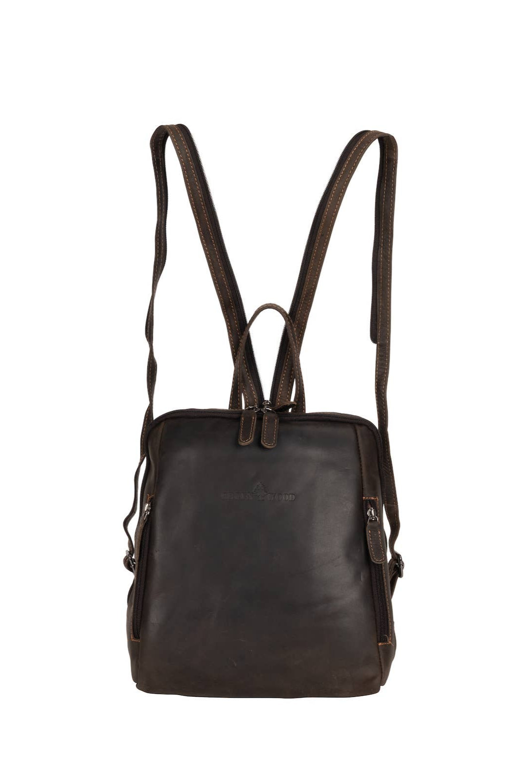 West Sling Leather Mini Backpack