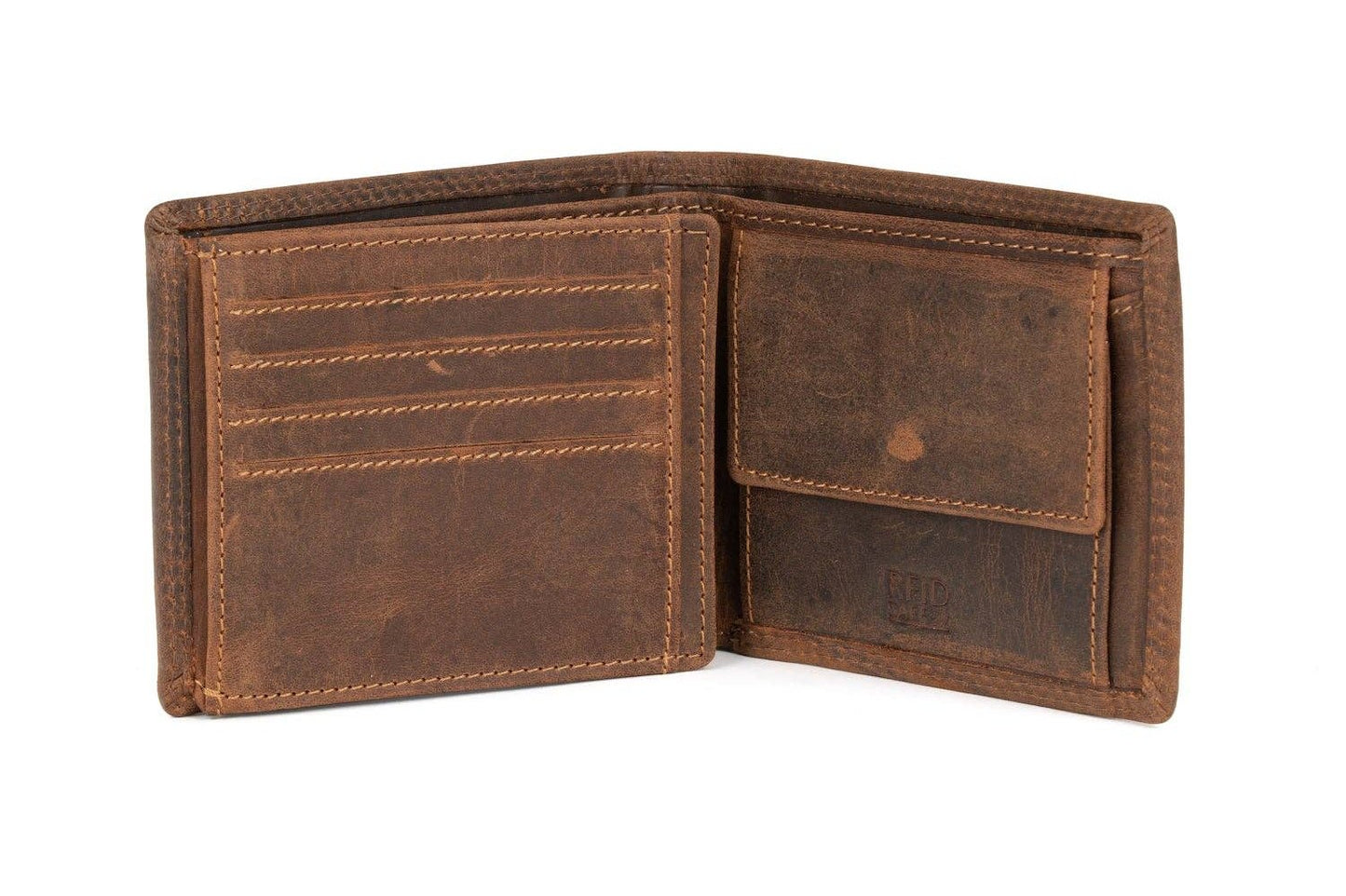 Portefeuille en cuir Hart Wax Pull-up - RFID