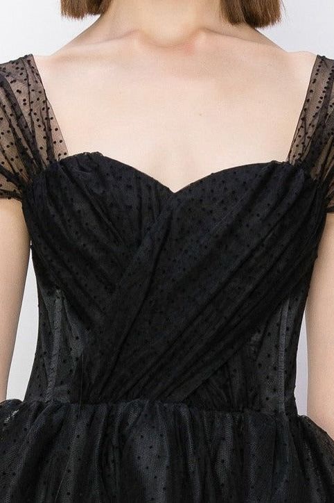 Ms. Meri Mak Collection Tulle Evening Dress