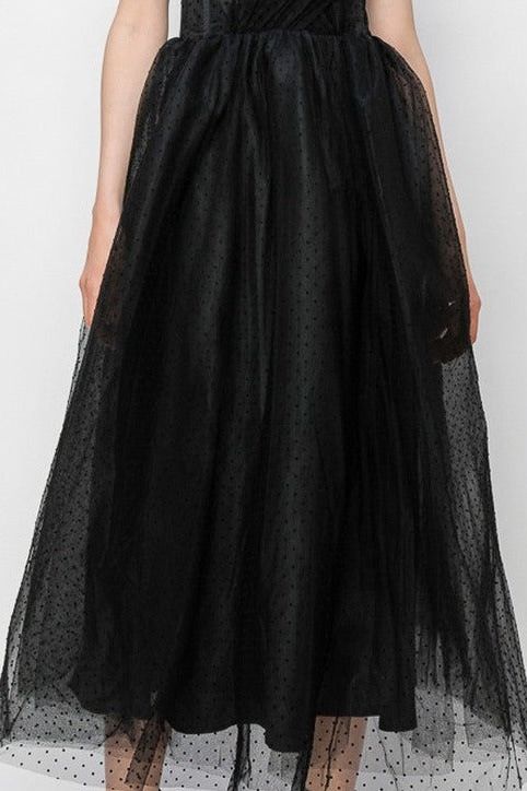 Ms. Meri Mak Collection Tulle Evening Dress