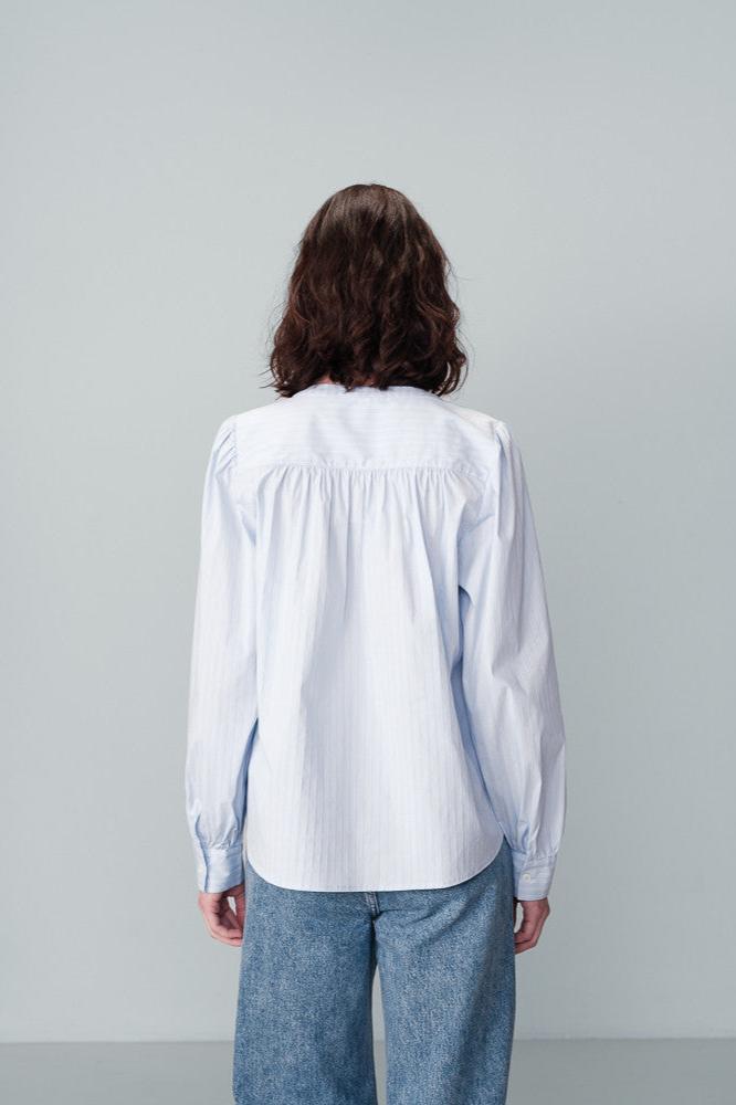 Noreen Pinstripe Blouse
