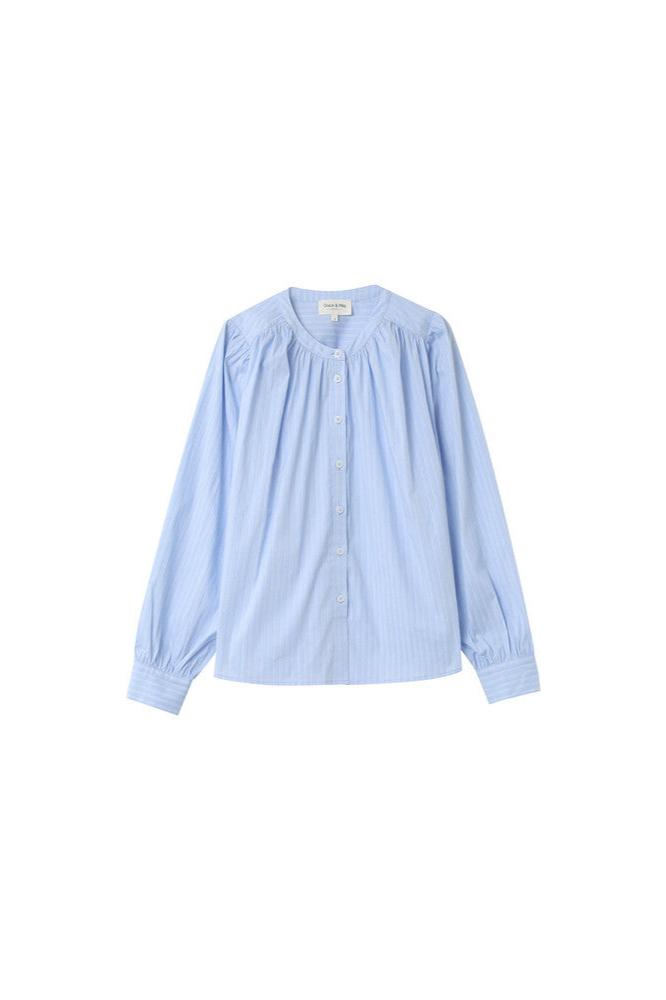 Noreen Pinstripe Blouse