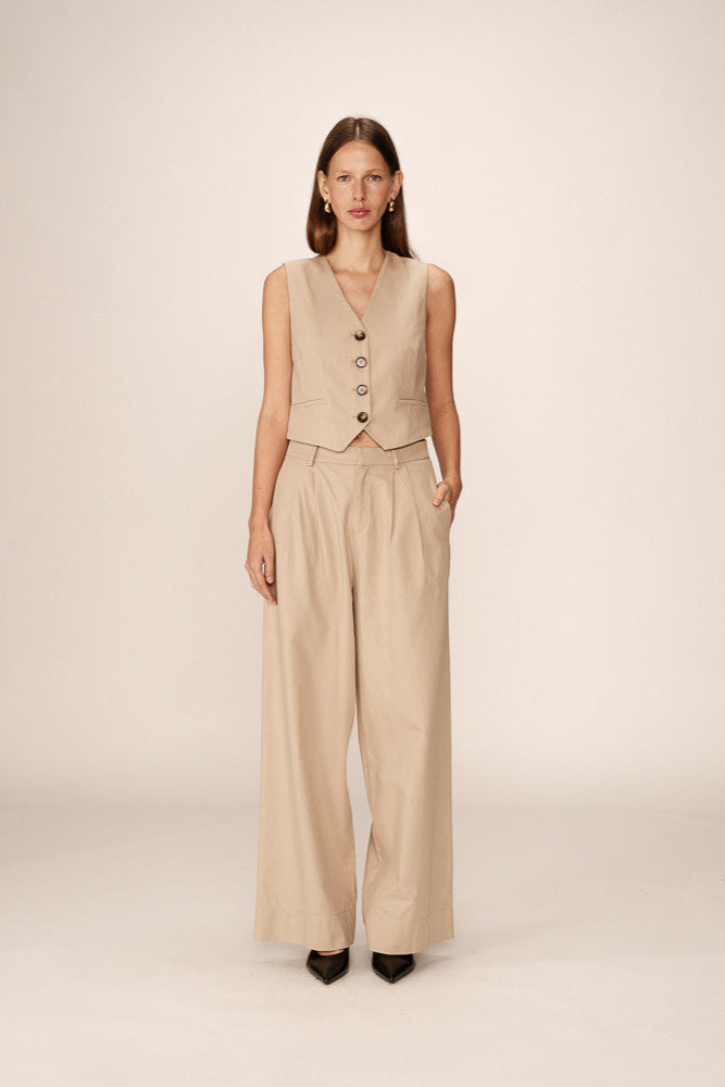 Pantalon sur mesure Peter en fibres naturelles