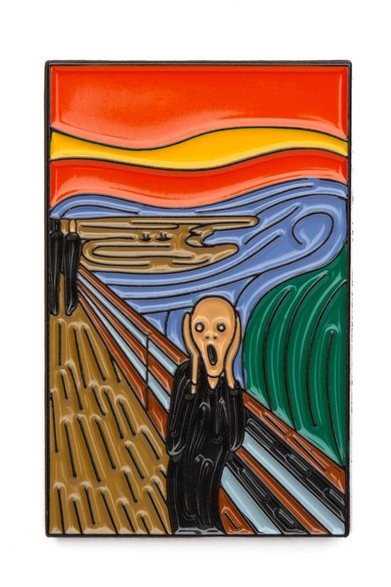 Scream - Munch – Pin - Ms.Meri Mak