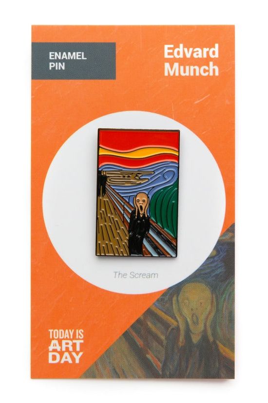 Scream - Munch – Pin - Ms.Meri Mak