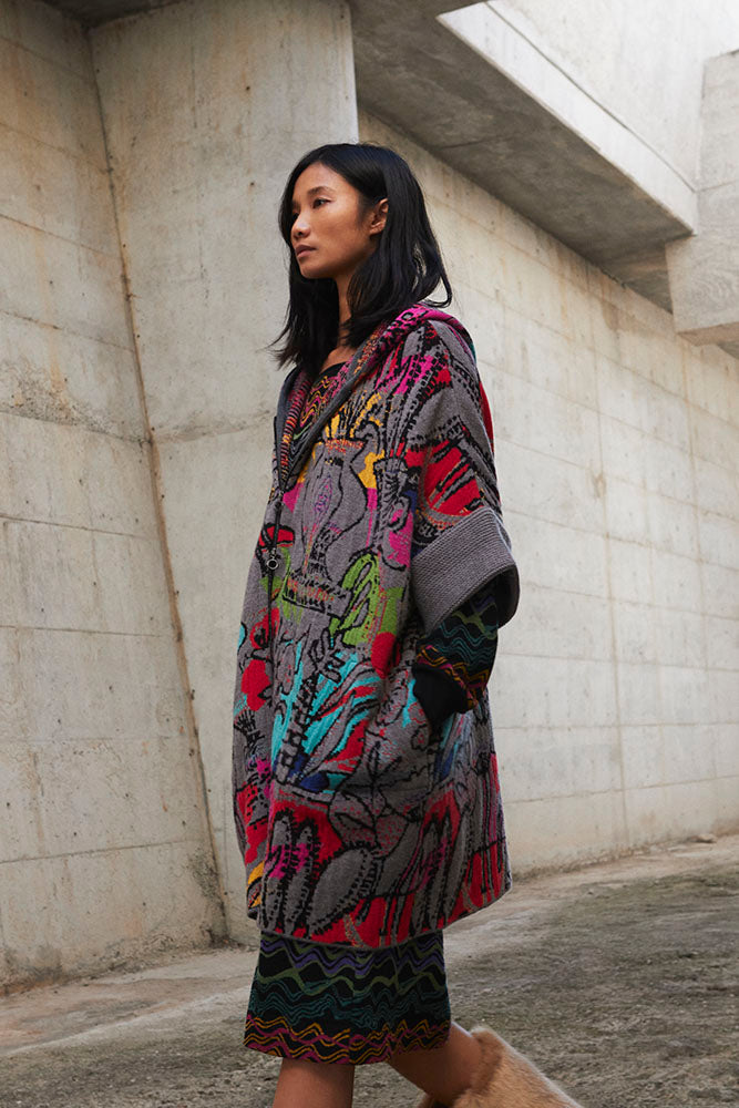 Oberon Chunky Knit Cardigan - Ms.Meri Mak