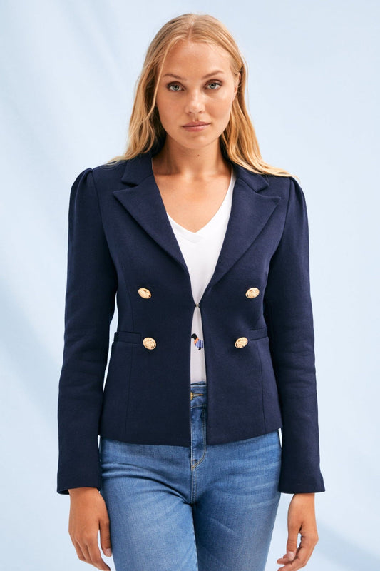 Luna Jersey Stretch Blazer - Ms.Meri Mak