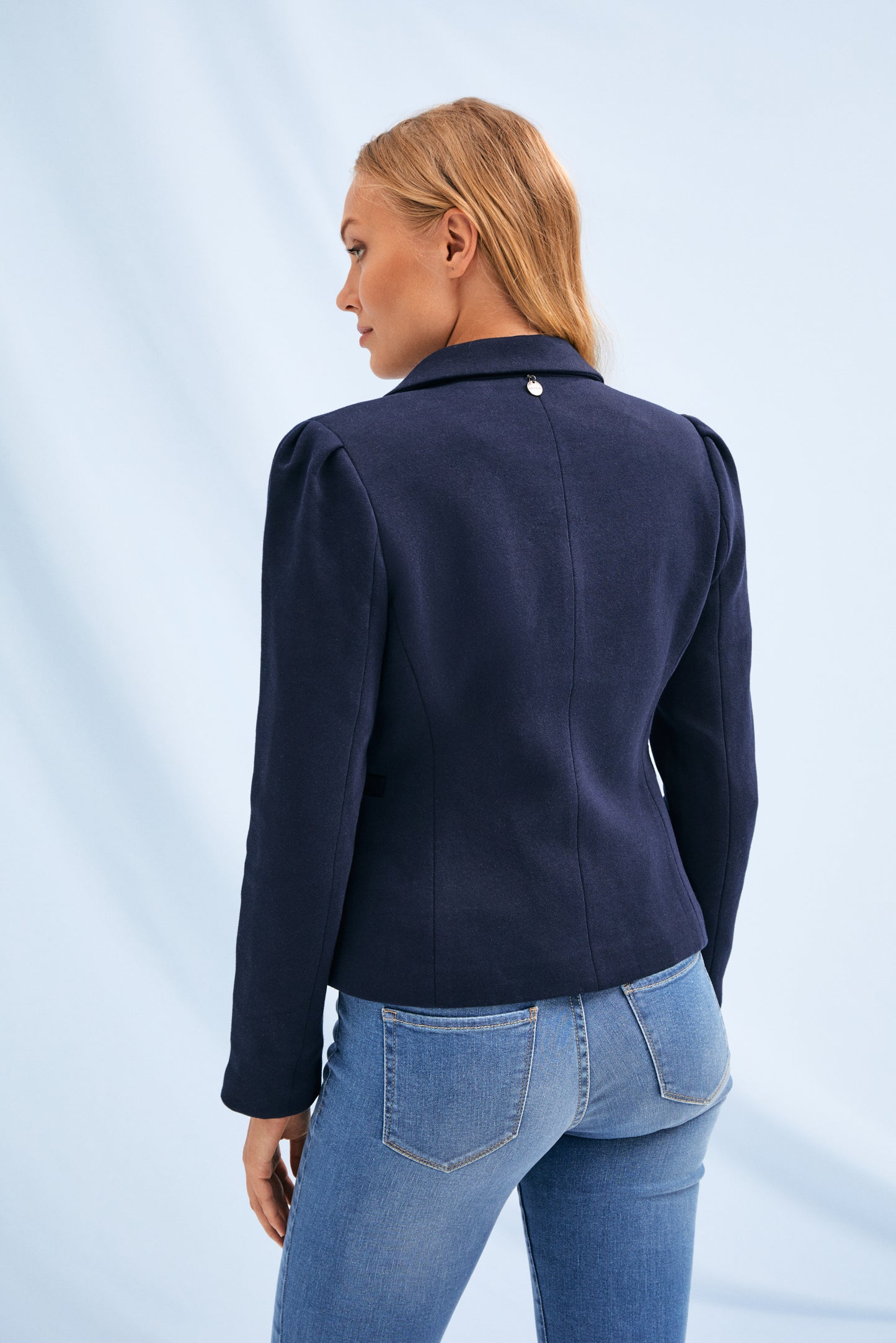 Luna Jersey Stretch Blazer - Ms.Meri Mak