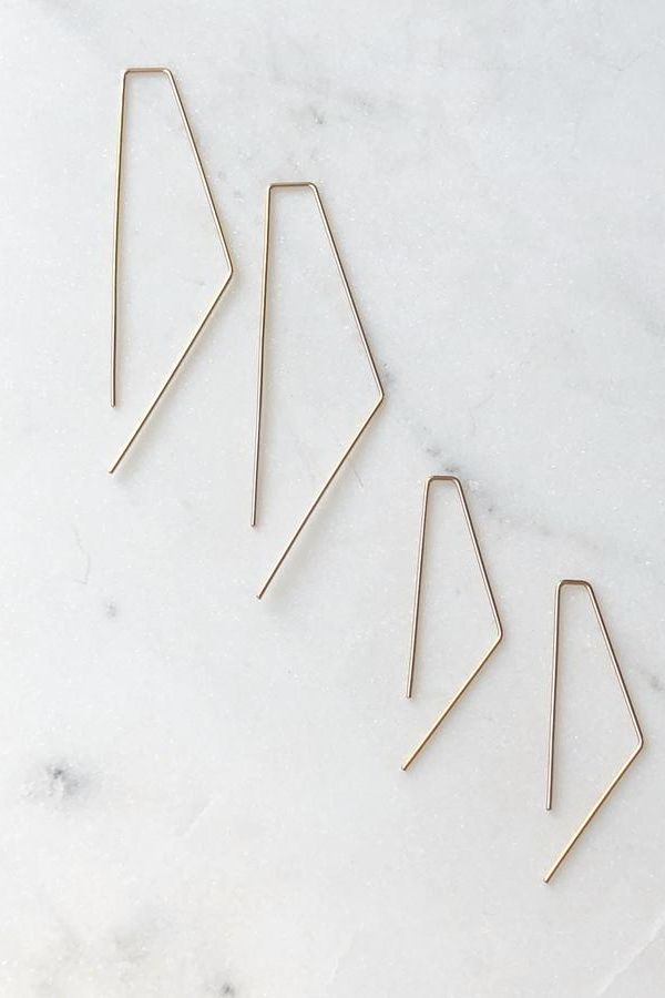 Elisabeth Bent Slide Earring - Ms.Meri Mak