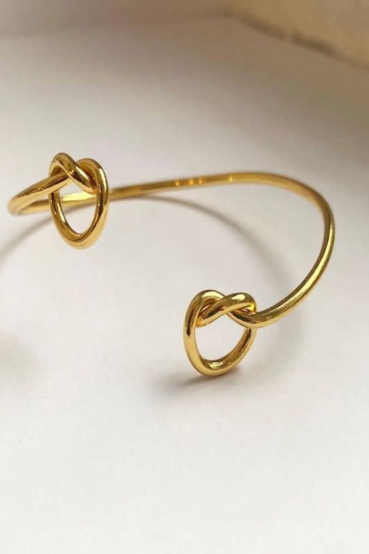 The Forget Me Knot Cuff by Etymology Jewelry - Ms.Meri Mak
