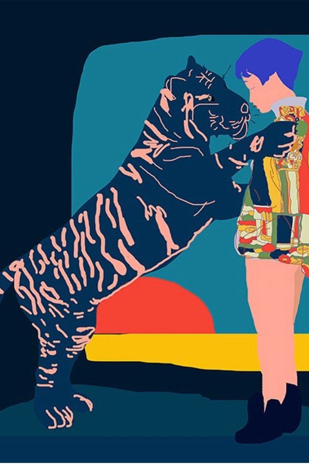 Santiago Paredes | Posmo Printed Scarf - Ms.Meri Mak