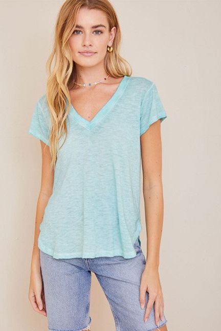Yanis V-neck T-shirt - Ms.Meri Mak